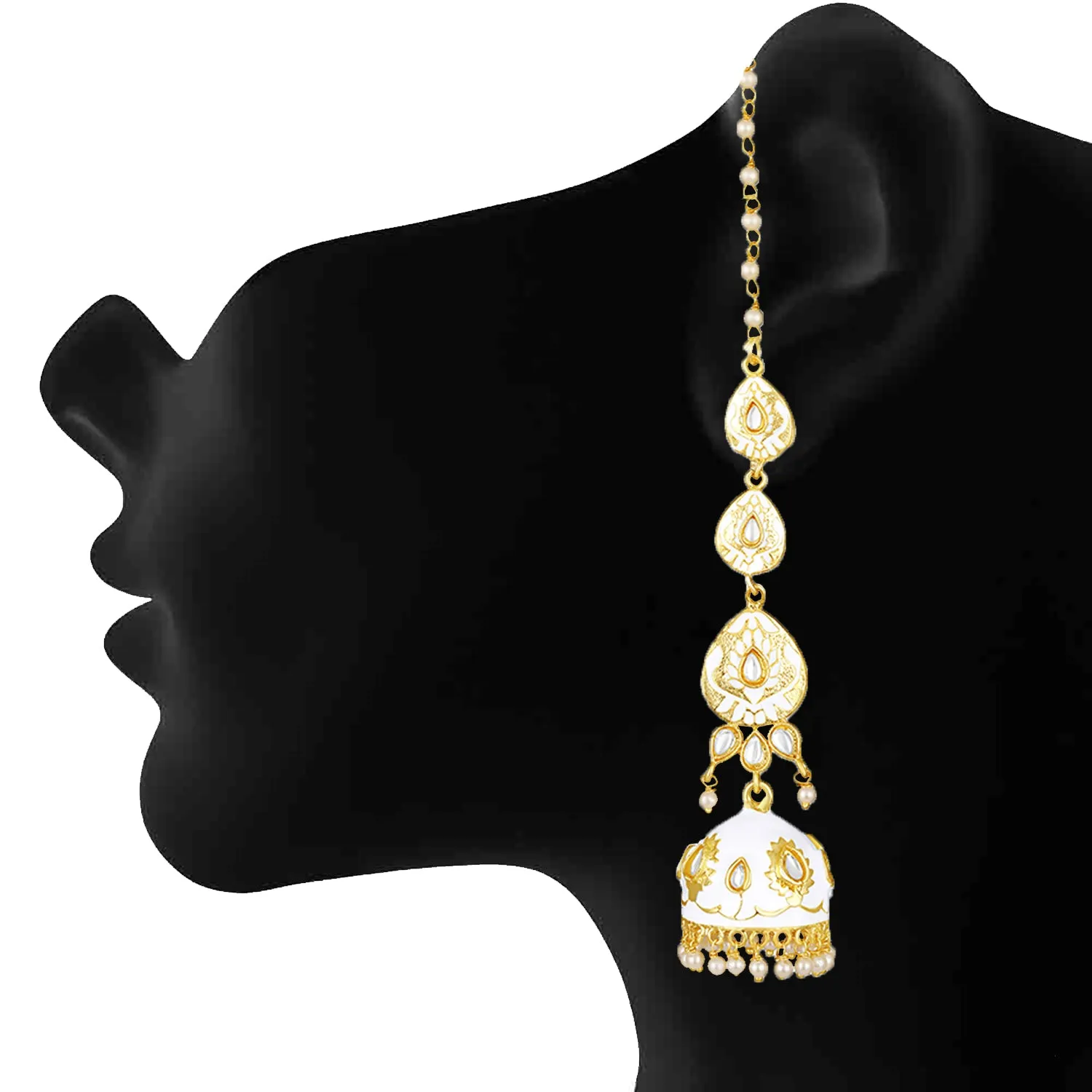 Long Layered Jhumki Earrings