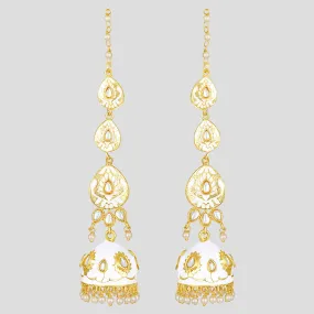 Long Layered Jhumki Earrings