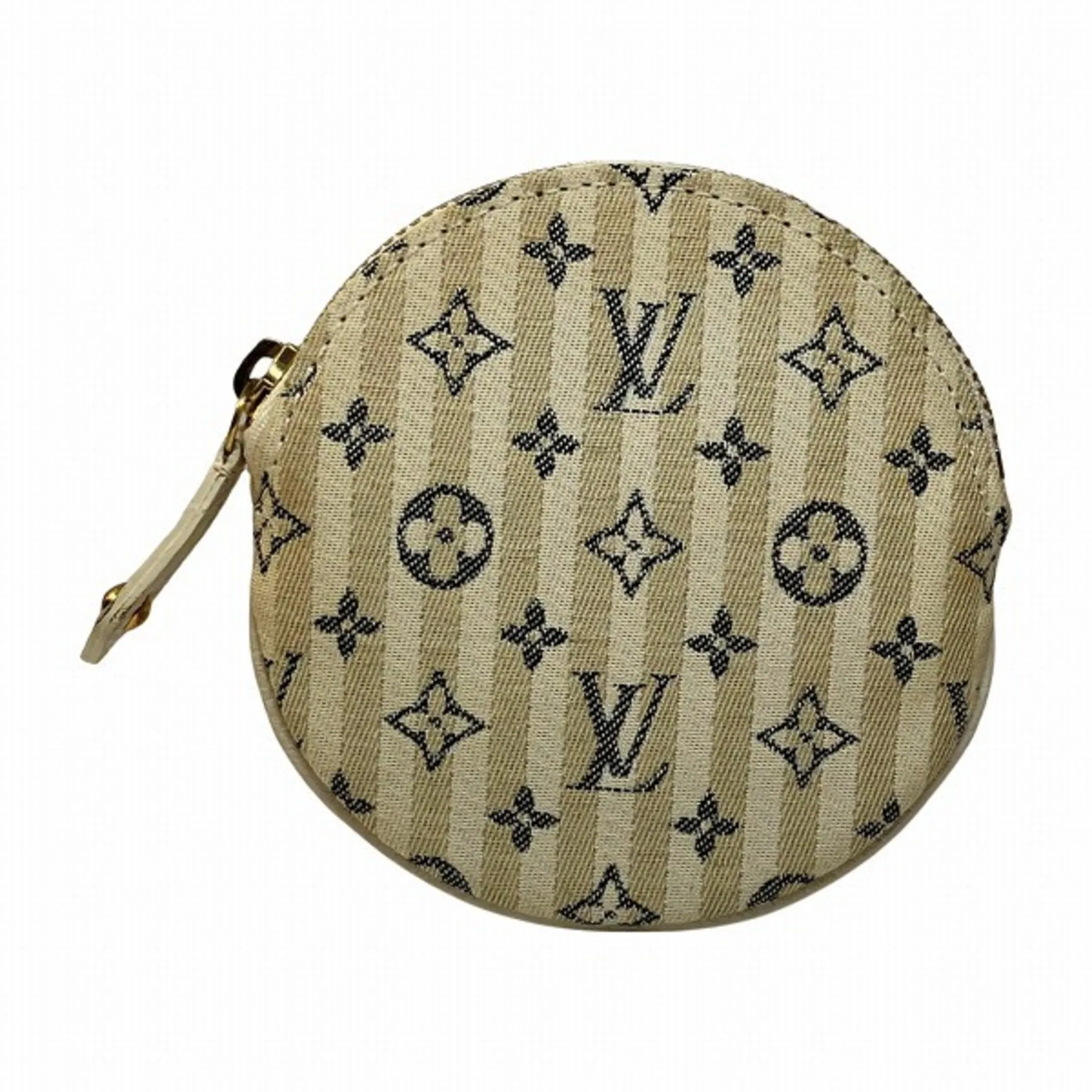 Louis Vuitton Mini Lin  Canvas Wallet  ()