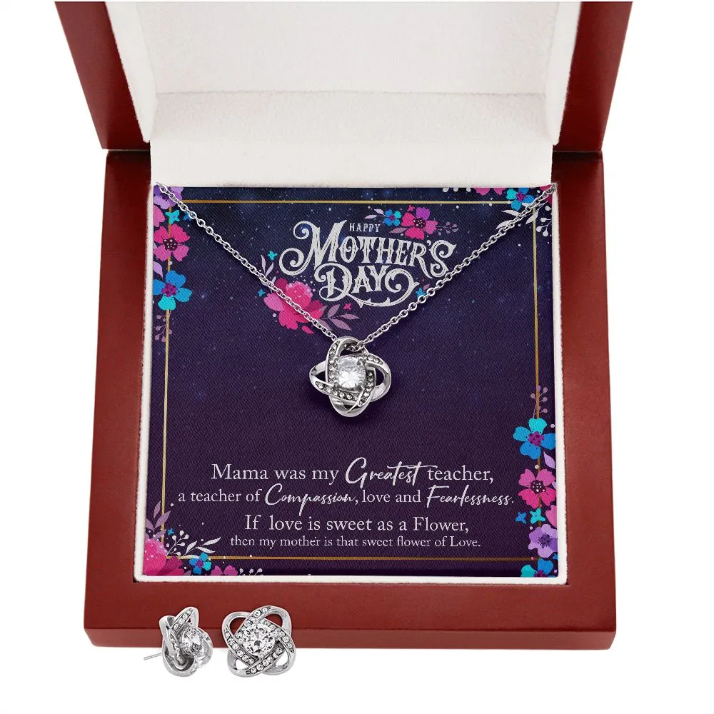 Love Knot & Earring Set for Mom