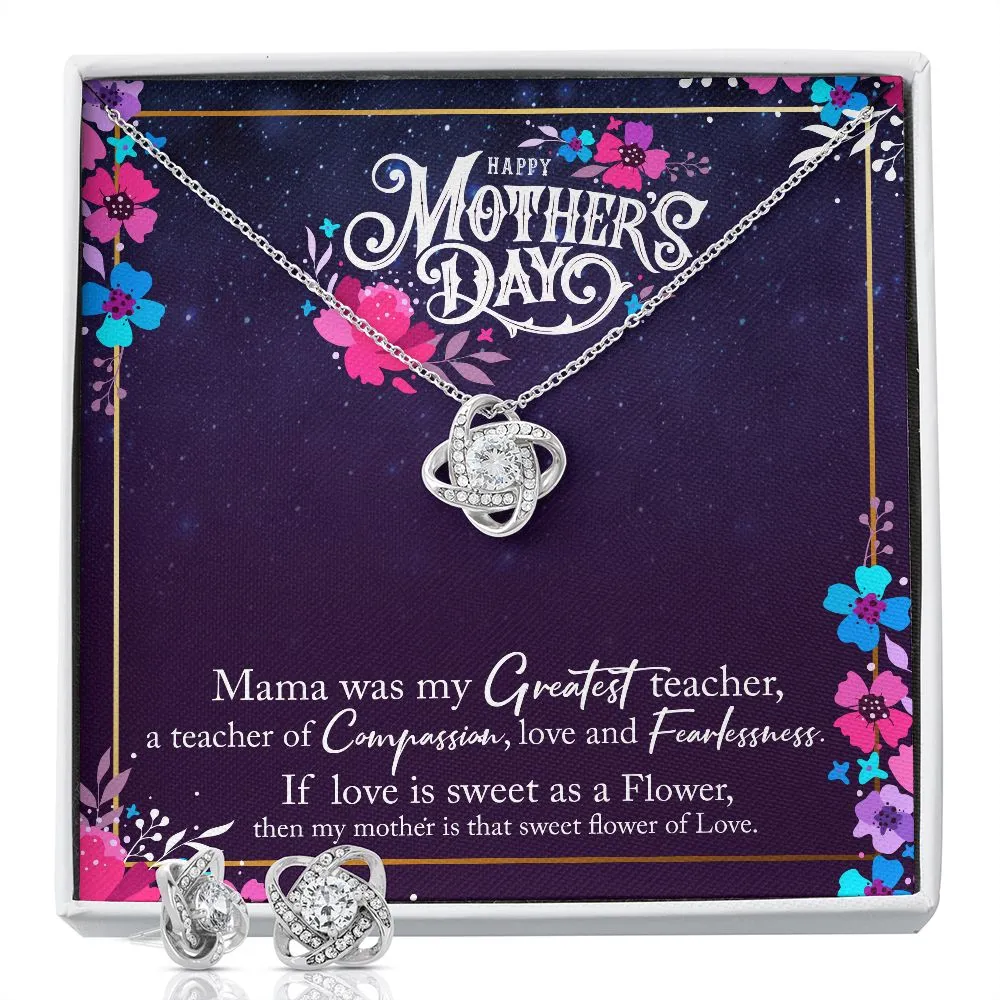 Love Knot & Earring Set for Mom
