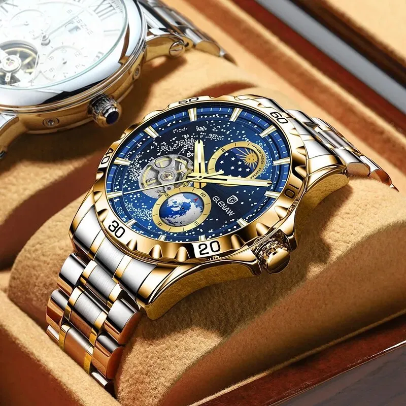 Luxury Men's Stainless Steel Watch – Stylish & Durable | Shop Now