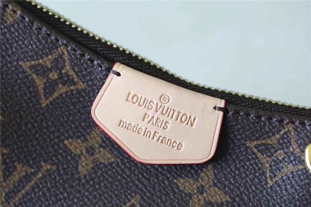 LV Easy Pouch On Strap Monogram Canvas For Women,  Shoulder And Crossbody Bags 19cm/7.5in LV