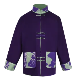 【MAP OF HK】100% Silk Mini Tang Jacket