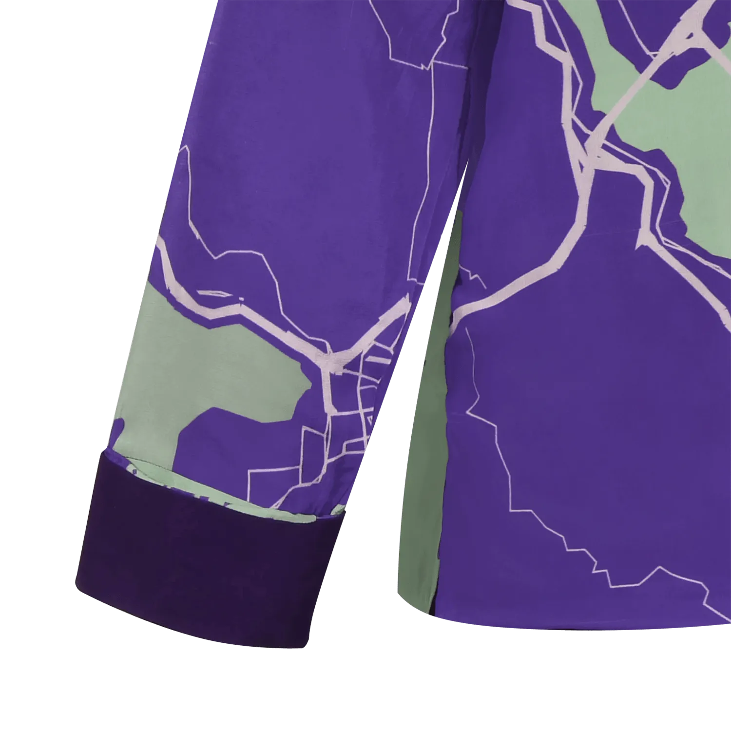 【MAP OF HK】100% Silk Mini Tang Jacket