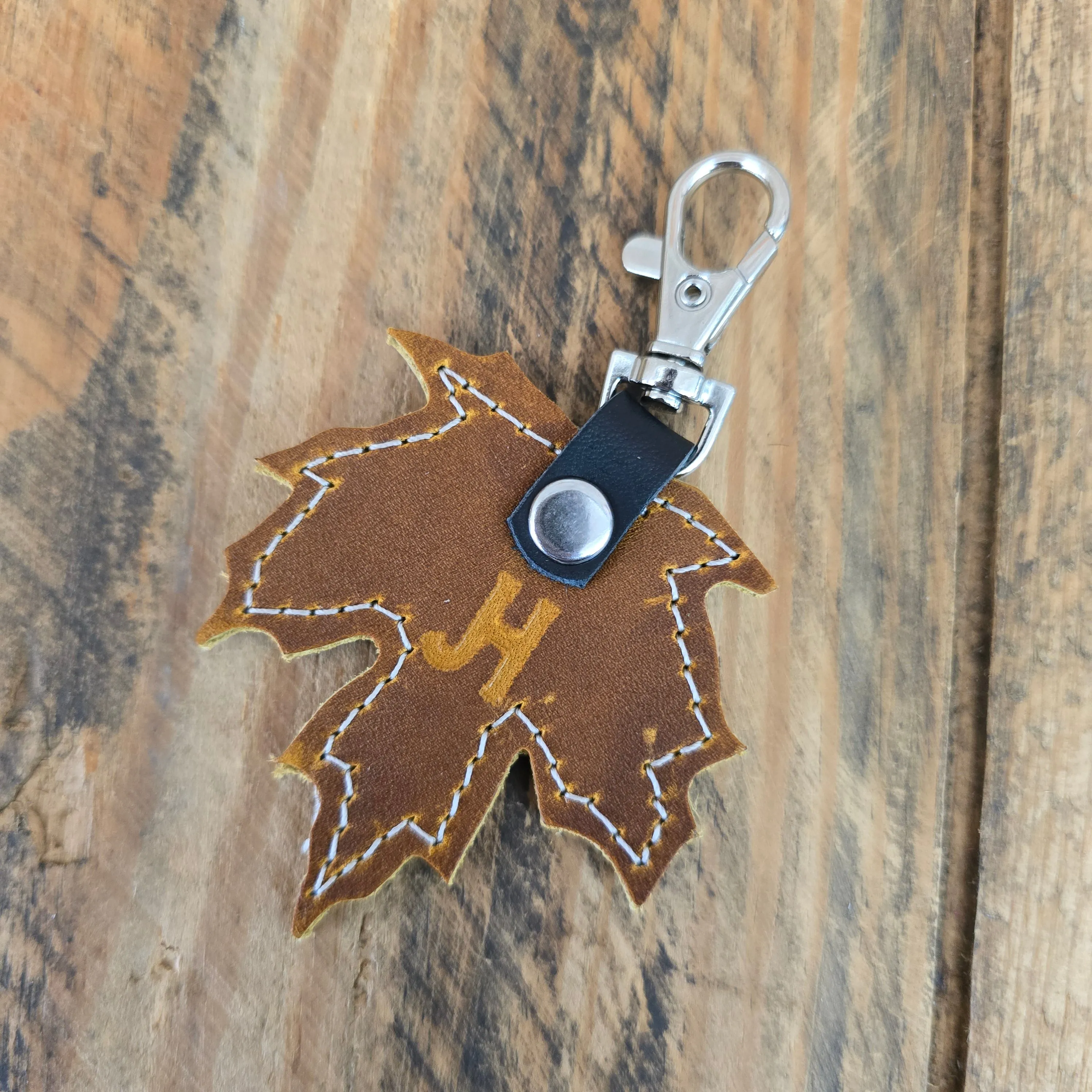 Maple Leaf Charm - Dijon