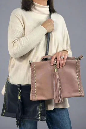 Marie Crossbody Grommet Detail