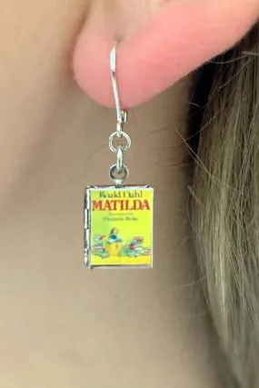 Matilda Book Locket Earrings by Marshall and Rose