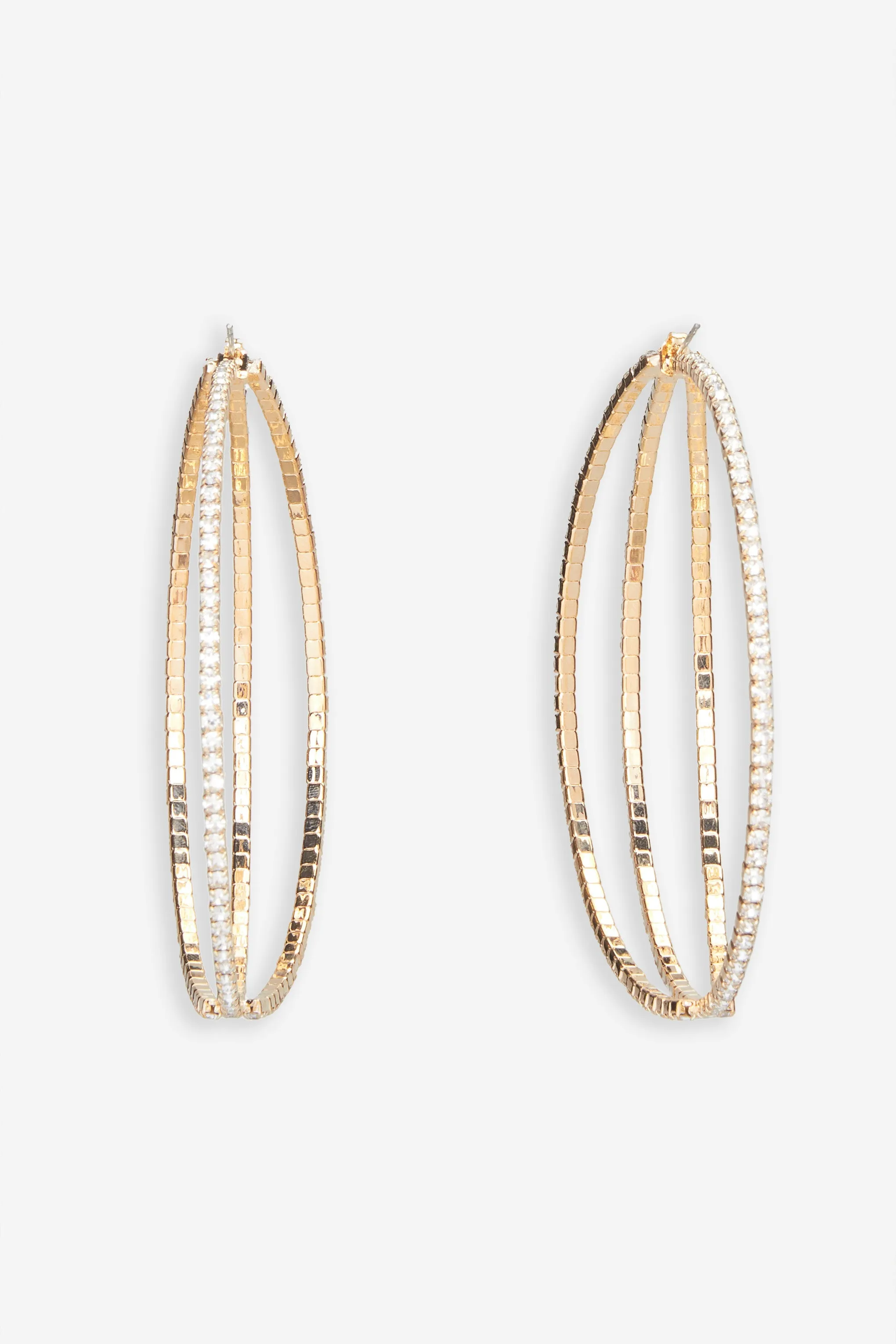 Maxie | Gold Layered Large Hoops