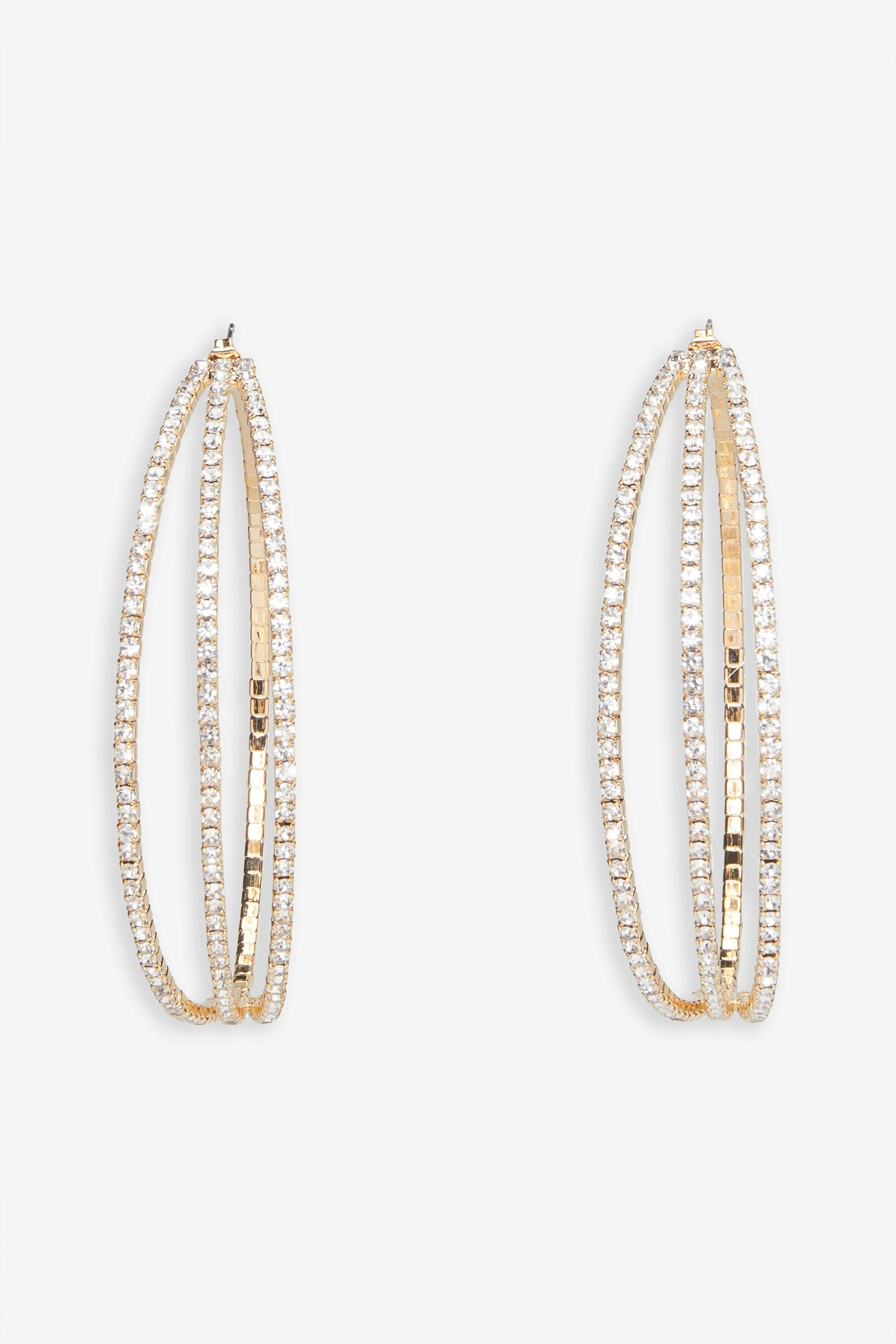 Maxie | Gold Layered Large Hoops
