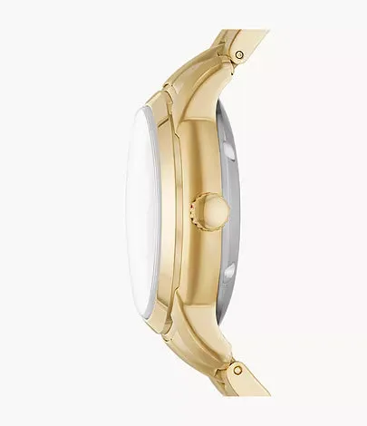 ME3226-Fossil Heritage Automatic Gold-Tone Stainless Steel Unisex Watch