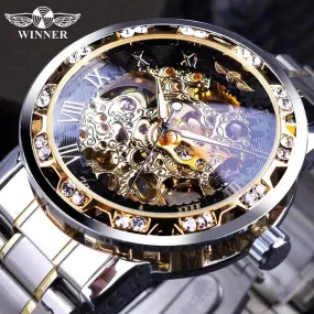 Men’s Luxury Retro Skeleton Wrist Watch