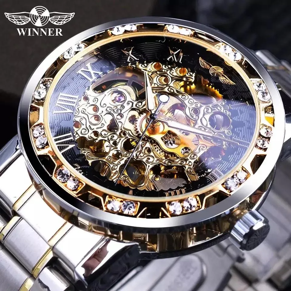 Men’s Luxury Retro Skeleton Wrist Watch