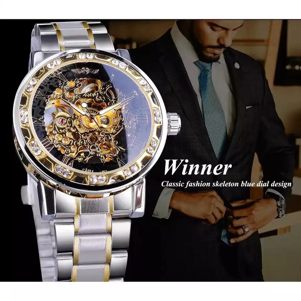 Men’s Luxury Retro Skeleton Wrist Watch