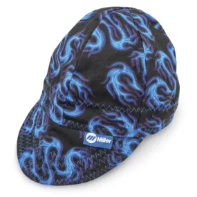 Miller Welding Cap Blue Flame 2 Size 7 1/4 - 286972