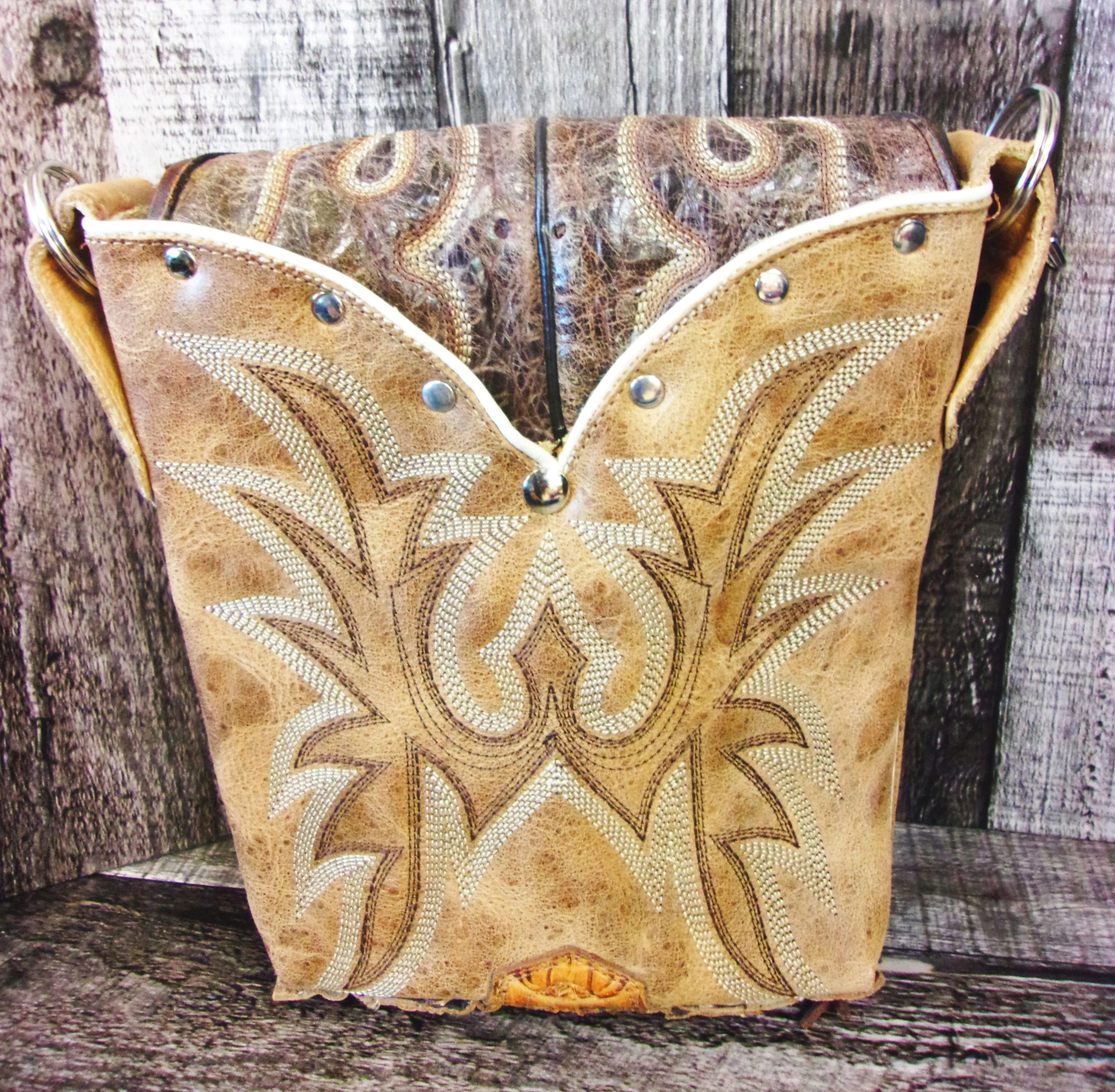 Mini Hipster Cowboy Boot Purse BB07