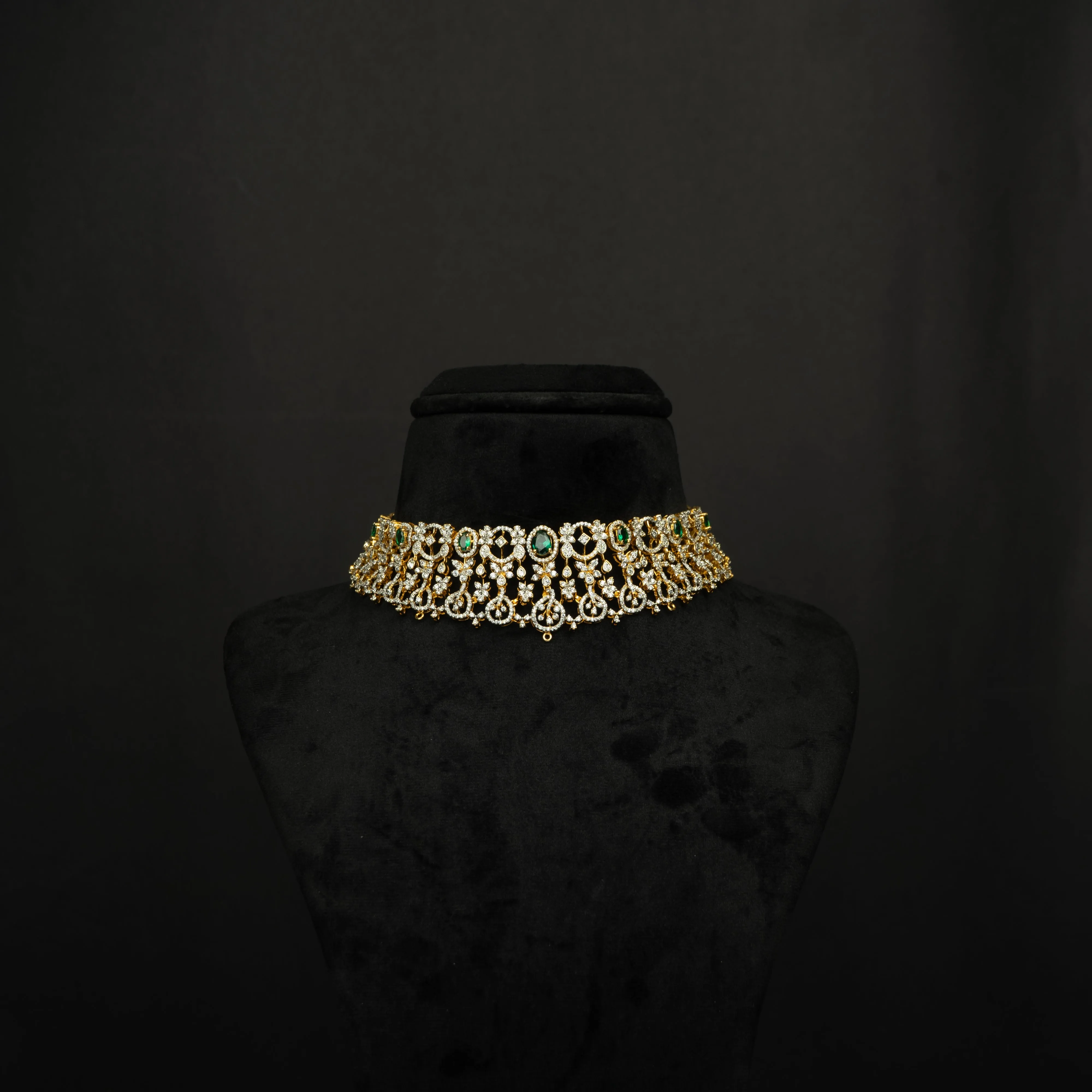 Mishti Silver Choker