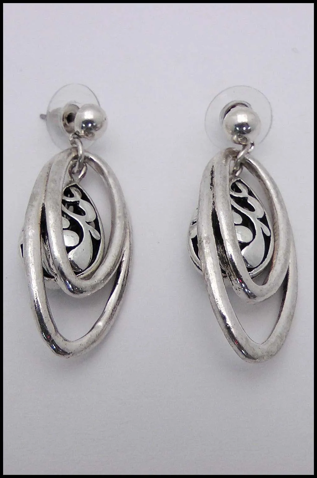 Multi-layered Drop Earrings