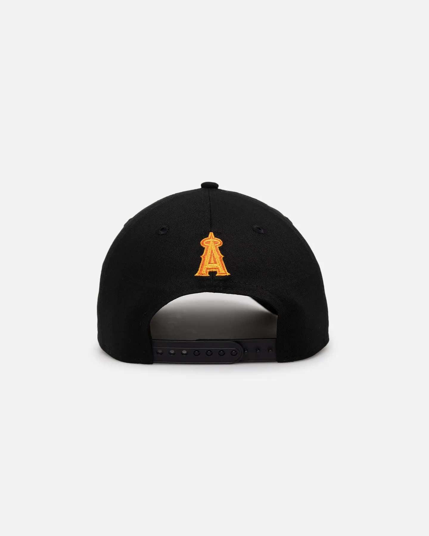 New Era Anaheim Angels 'Black Flame' 9FORTY A-Frame Snapback Black/Flame