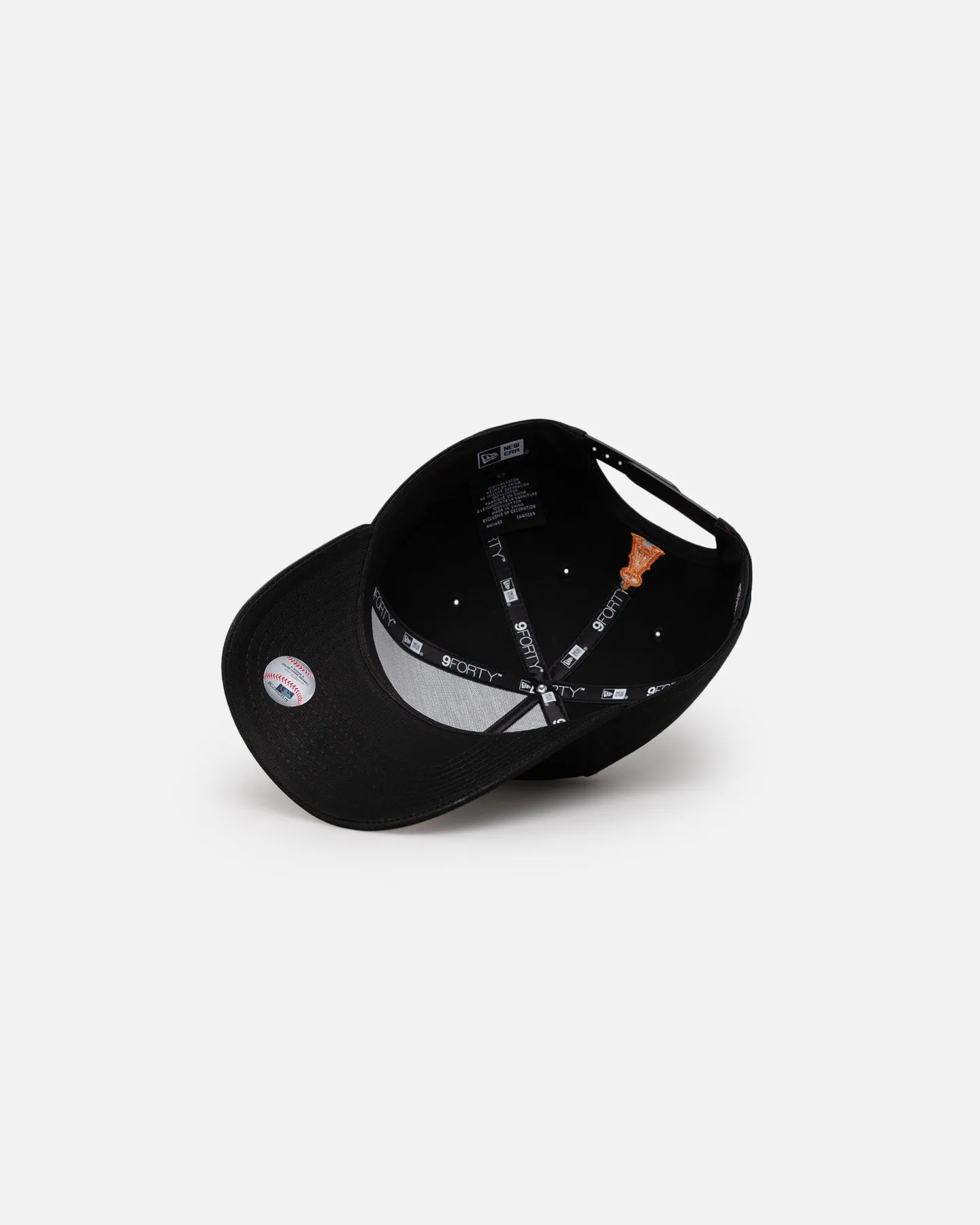 New Era Anaheim Angels 'Black Flame' 9FORTY A-Frame Snapback Black/Flame