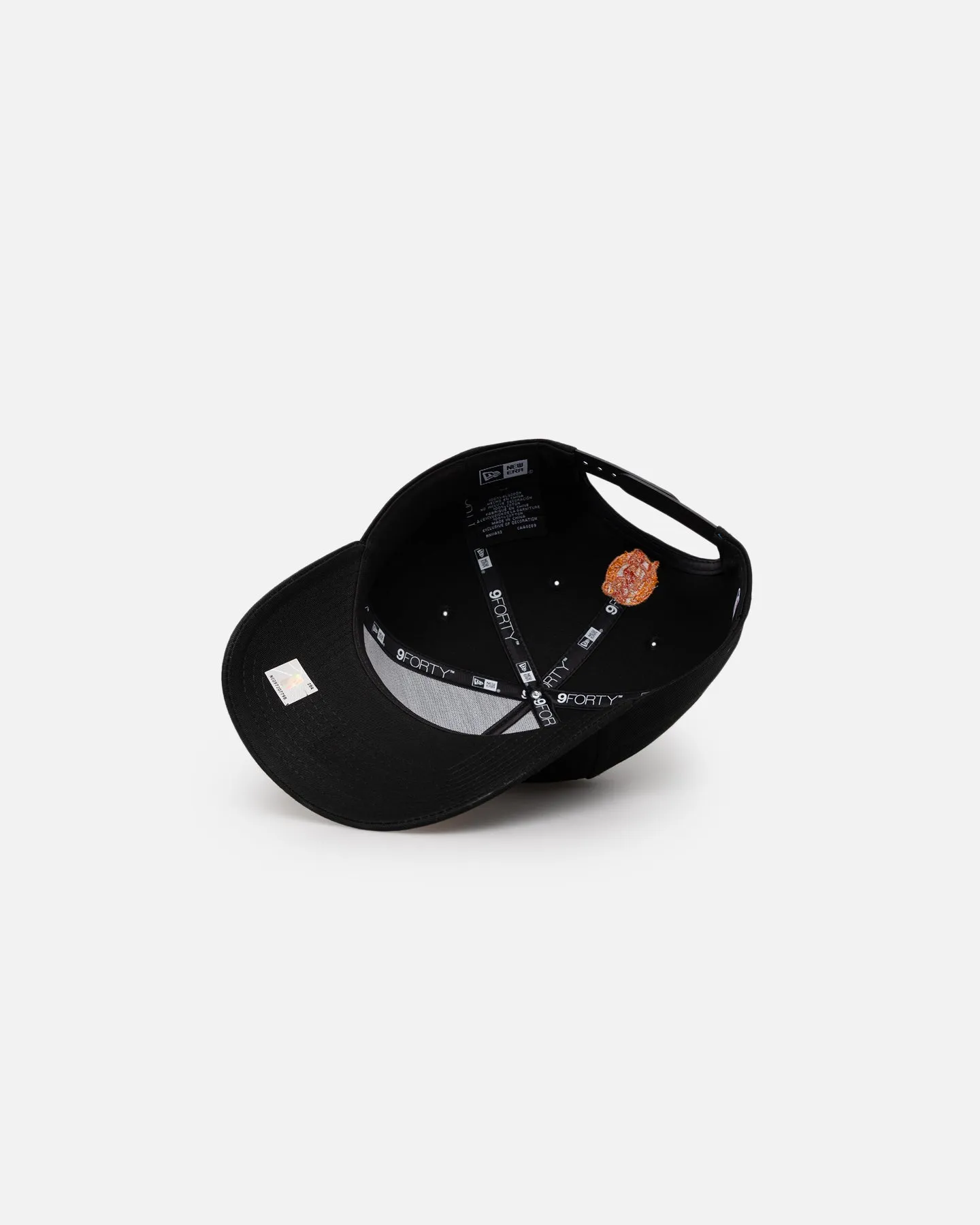 New Era Boston Celtics 'Black Flame' 9FORTY A-Frame Snapback Black/Flame