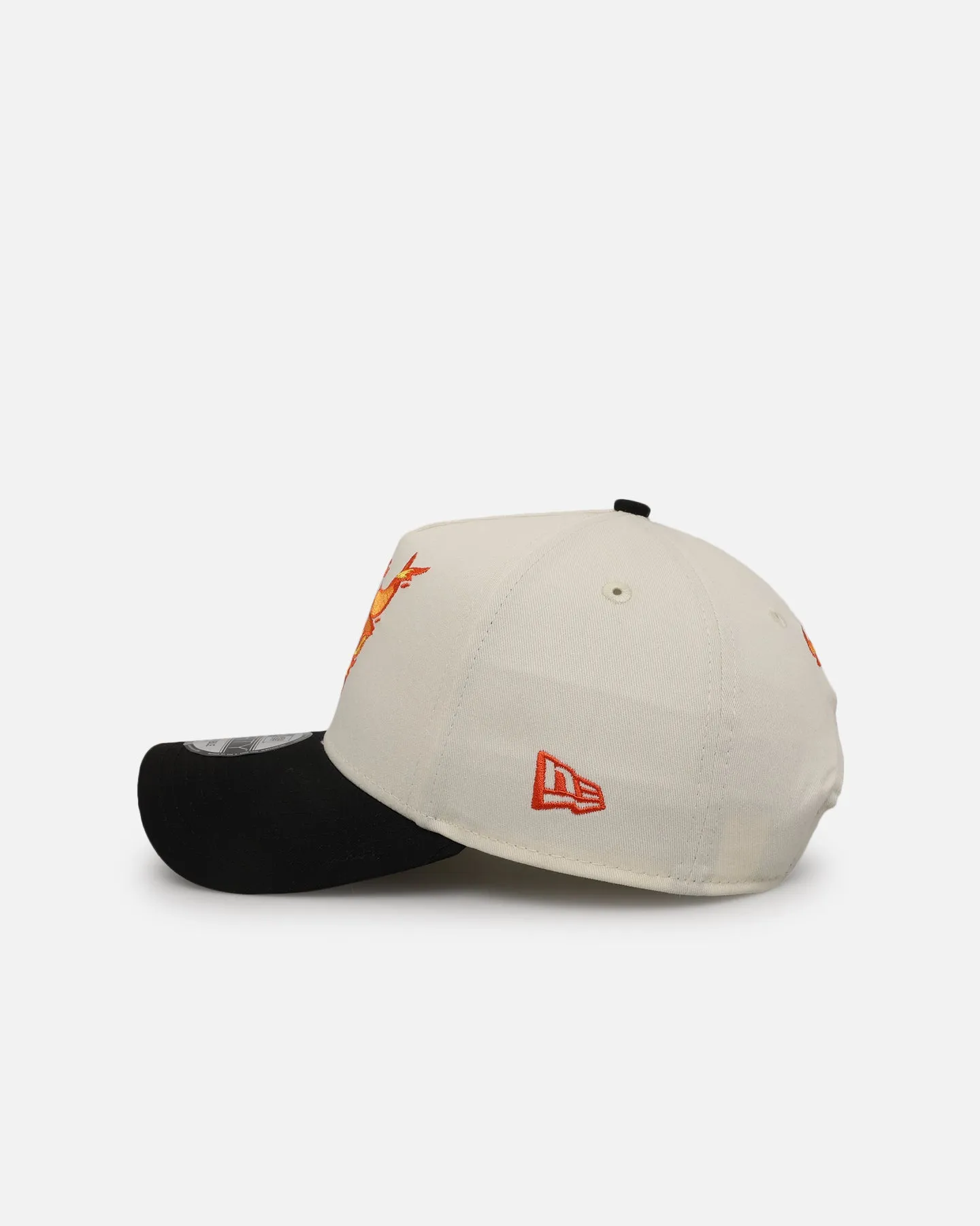 New Era Chicago Bulls 'Flame' 9FORTY A-Frame Snapback Chrome White/Black