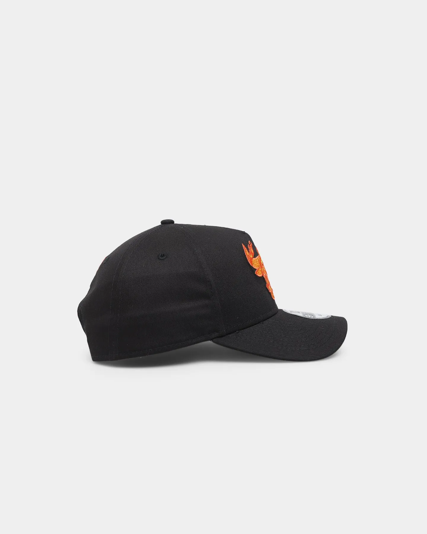 New Era Chicago Bulls 'Flamin' Hot' 9FORTY A-Frame Snapback Black/Flame