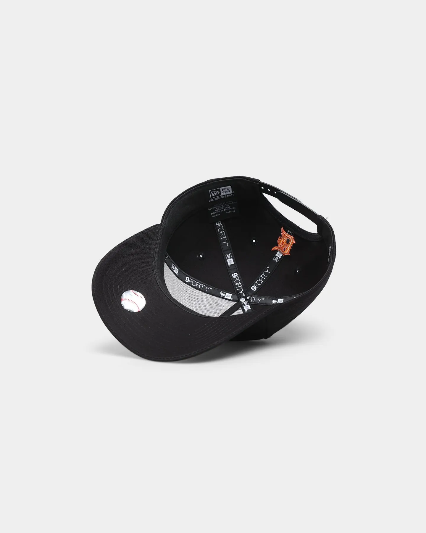 New Era Detroit Tigers 'Flamin' Hot' 9FORTY A-Frame Snapback Black/Flame