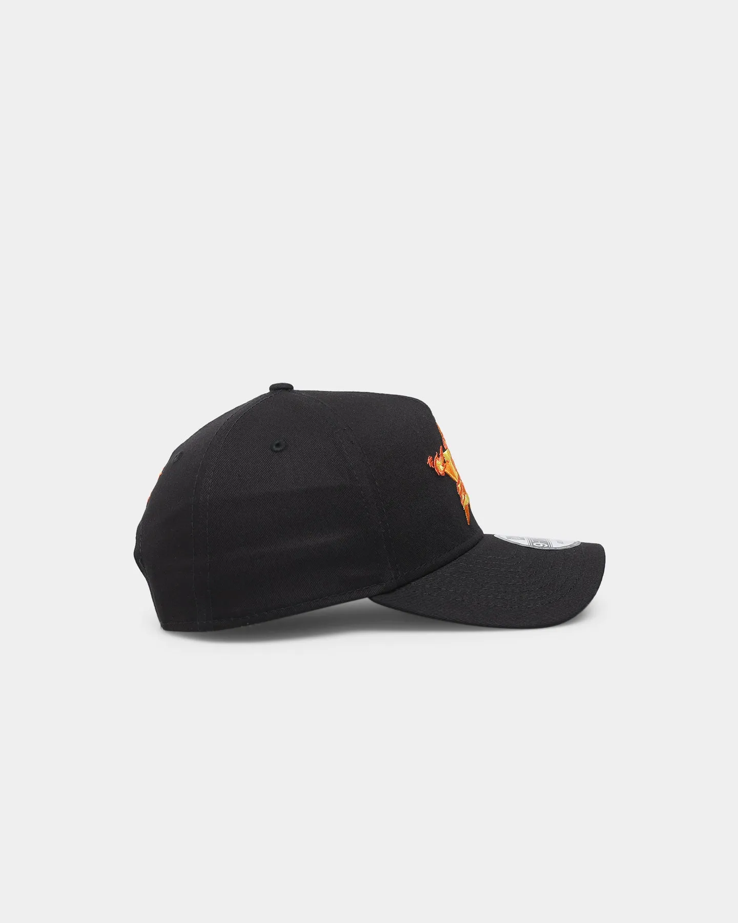 New Era Houston Astros 'Flamin' Hot' 9FORTY A-Frame Snapback Black/Flame