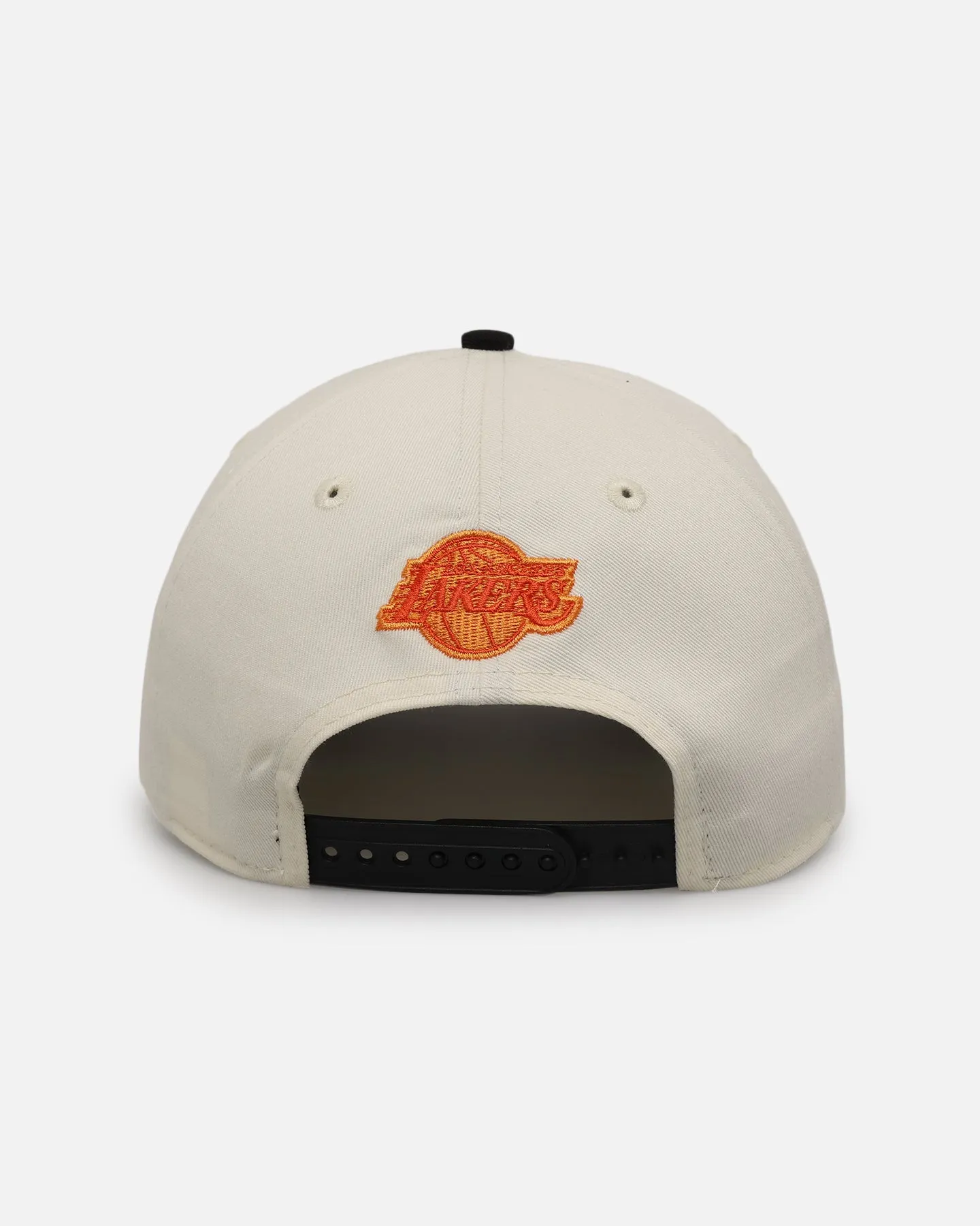 New Era Los Angeles Lakers 'Flame' 9FORTY A-Frame Snapback Chrome White/Black