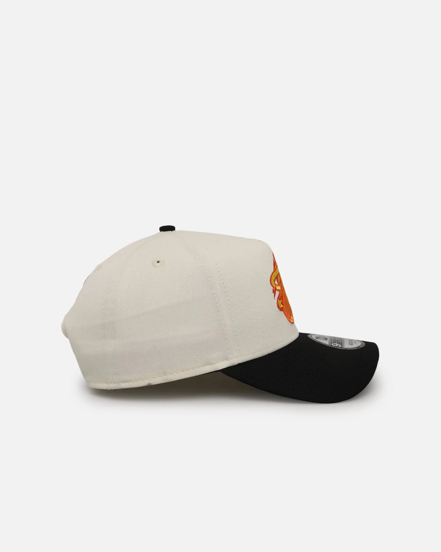 New Era Miami Heat 'Flame' 9FORTY A-Frame Snapback Chrome White/Black