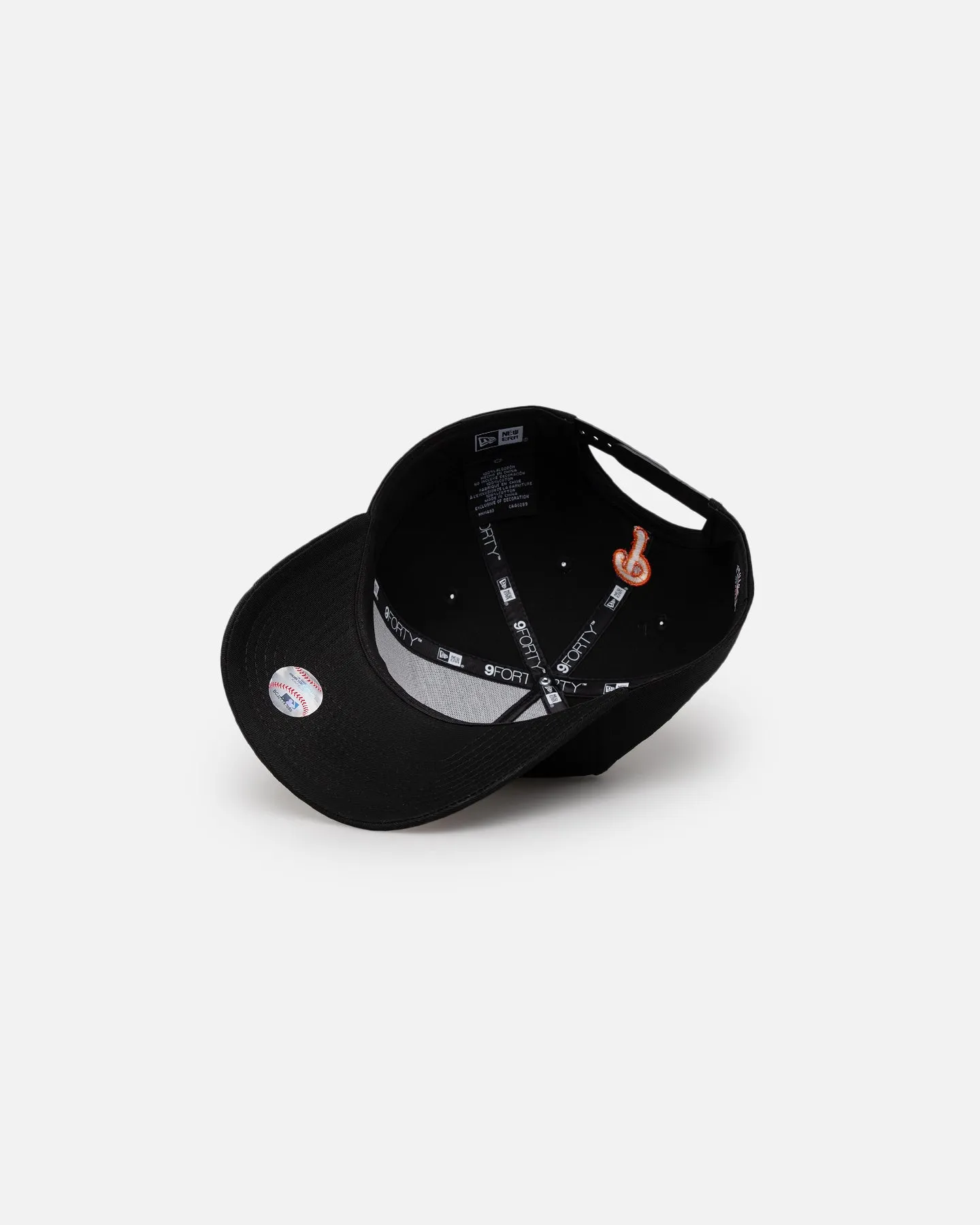 New Era Philadelphia Phillies 'Black Flame' 9FORTY A-Frame Snapback Black/Flame