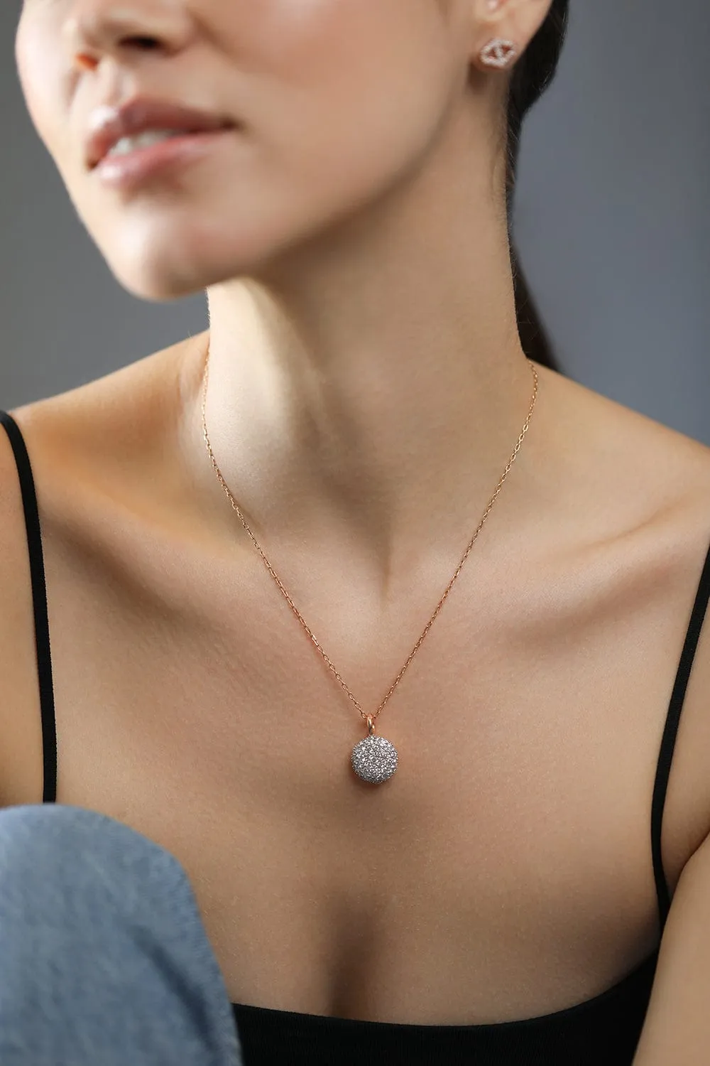 OC x WF Medium Diamond Pebble Locket