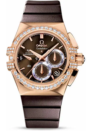 Omega - Constellation Double Eagle Co-Axial Chrono Red Gold Watch 121.57.35.50.13.001