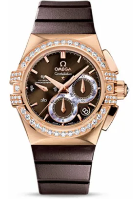 Omega - Constellation Double Eagle Co-Axial Chrono Red Gold Watch 121.57.35.50.13.001