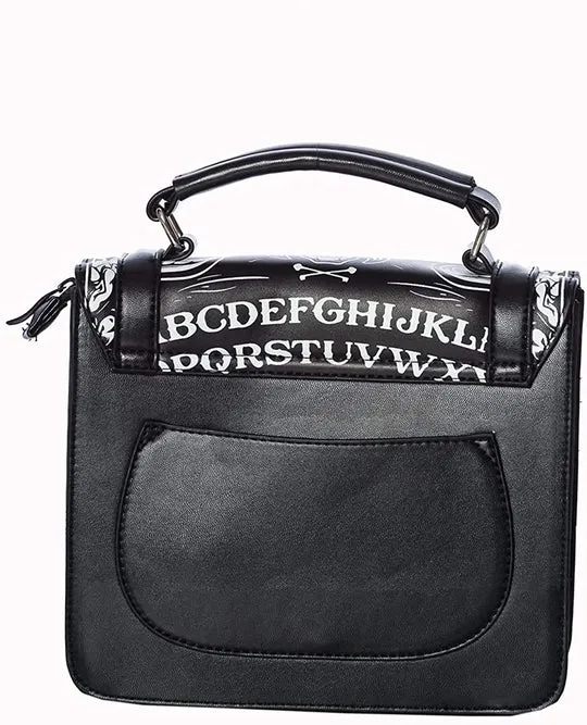 Ouija Print Mini Satchel Bag