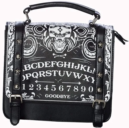 Ouija Print Mini Satchel Bag