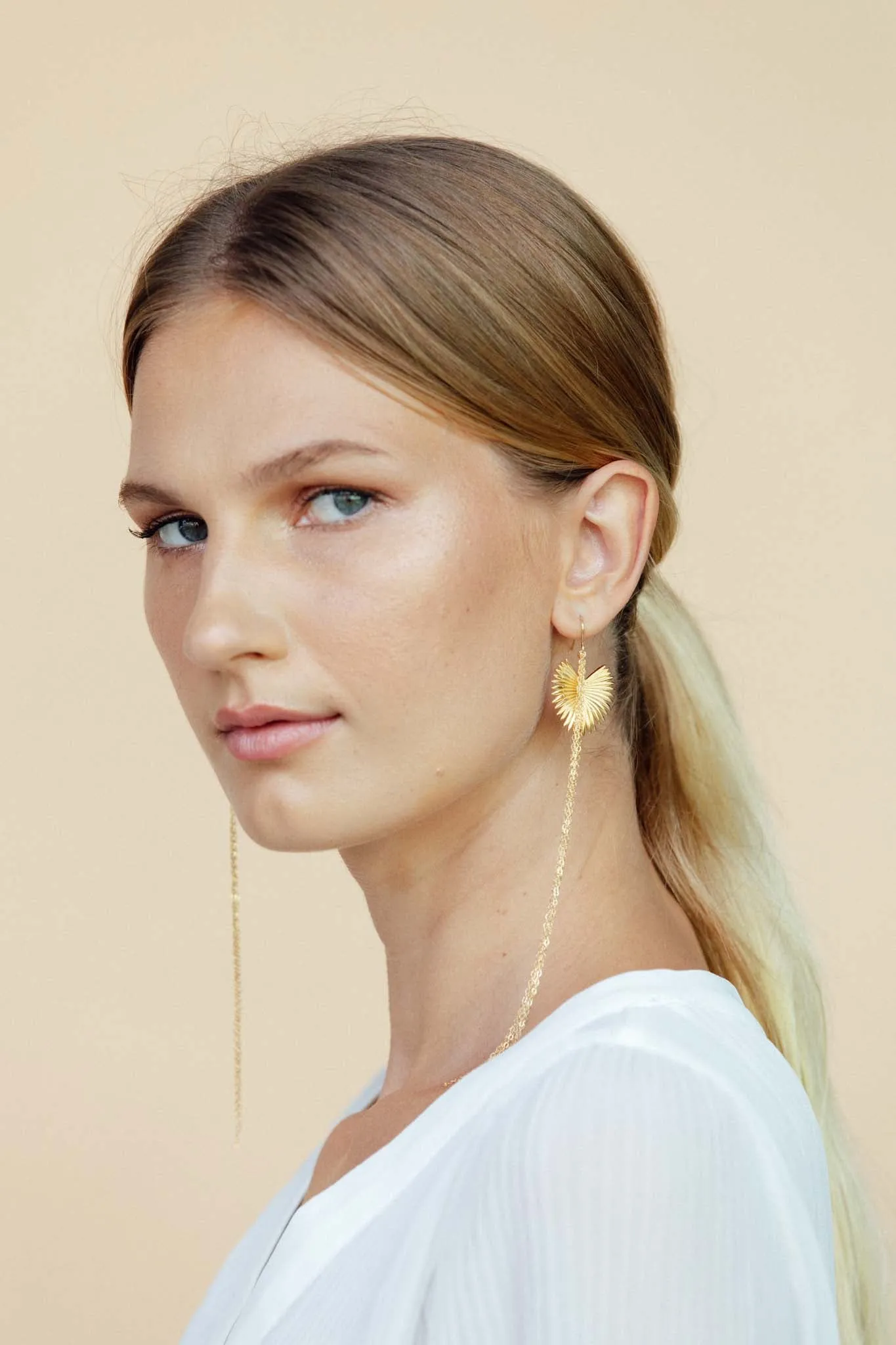 Palm Tassle Earrings