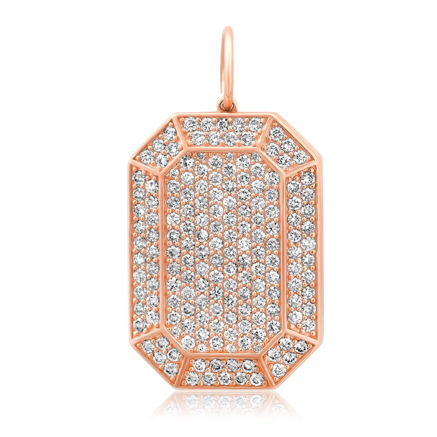 Pave Diamond Shine Bright Like Diamond Locket Charm