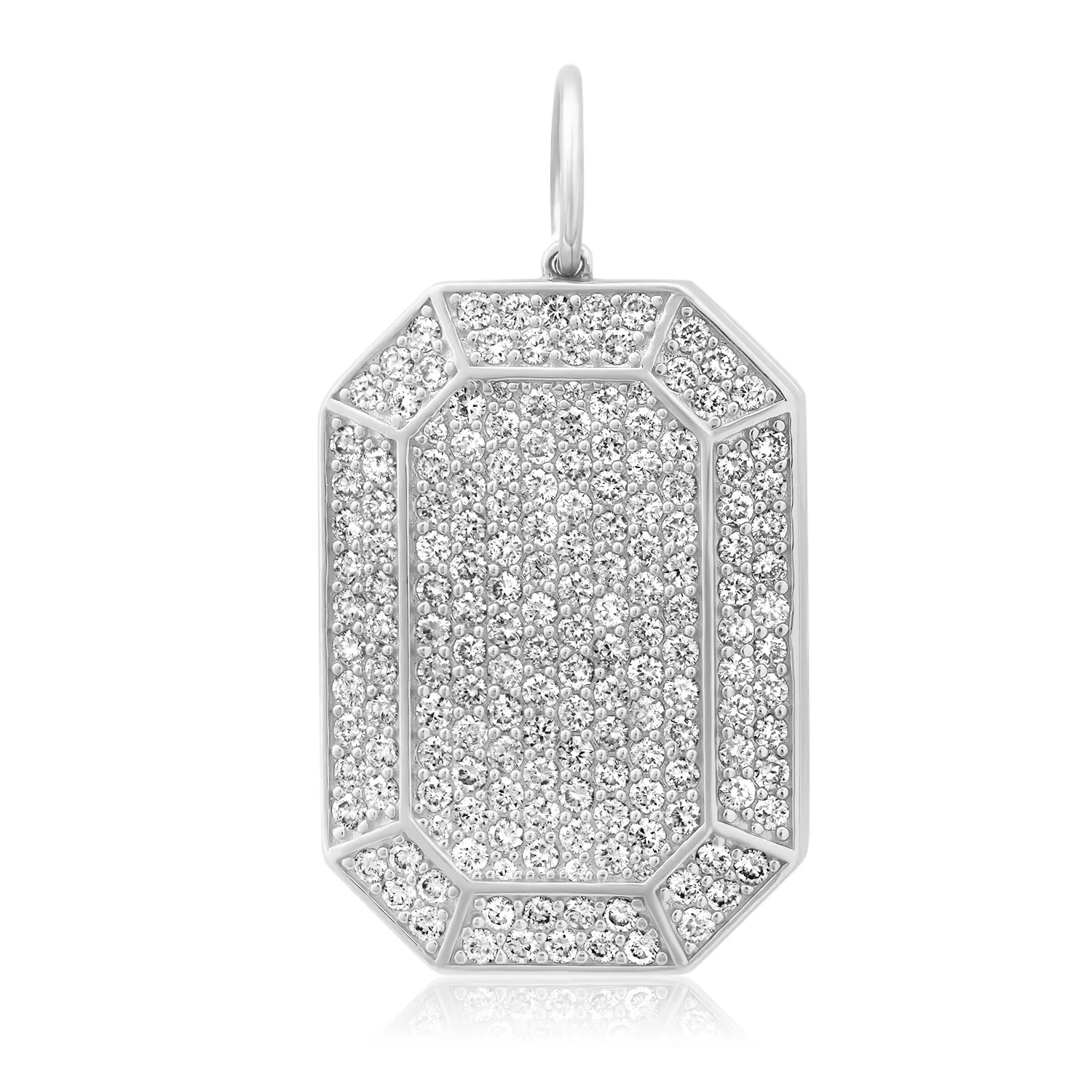 Pave Diamond Shine Bright Like Diamond Locket Charm