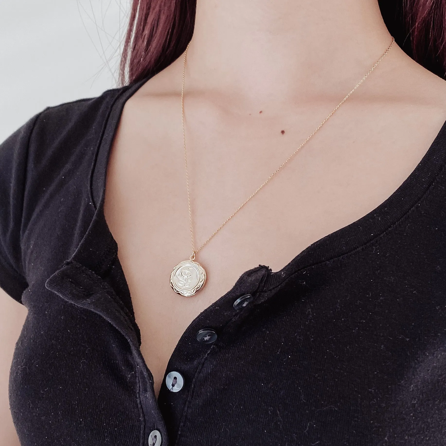 Perfume Locket Necklaces