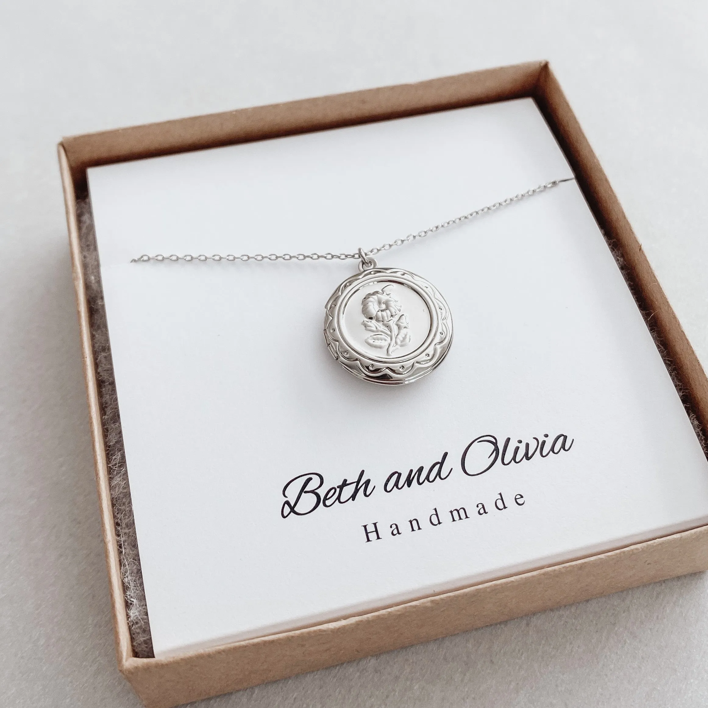 Perfume Locket Necklaces