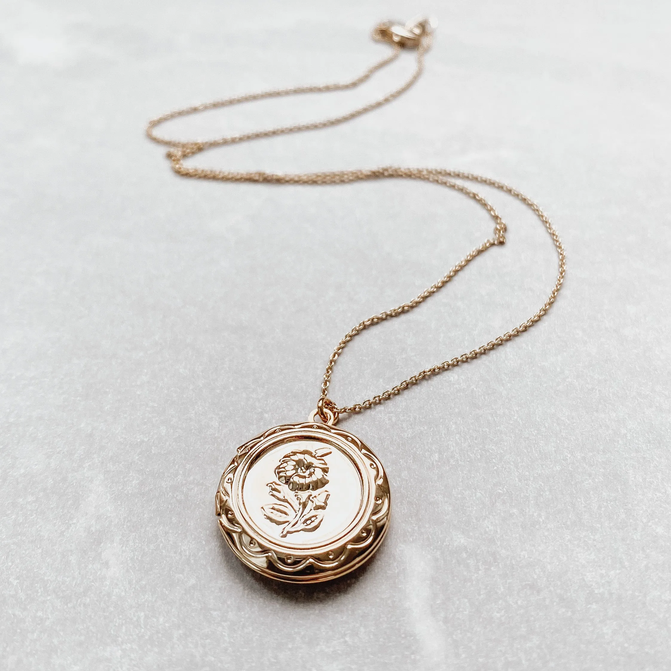 Perfume Locket Necklaces