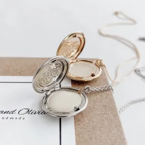 Perfume Locket Necklaces