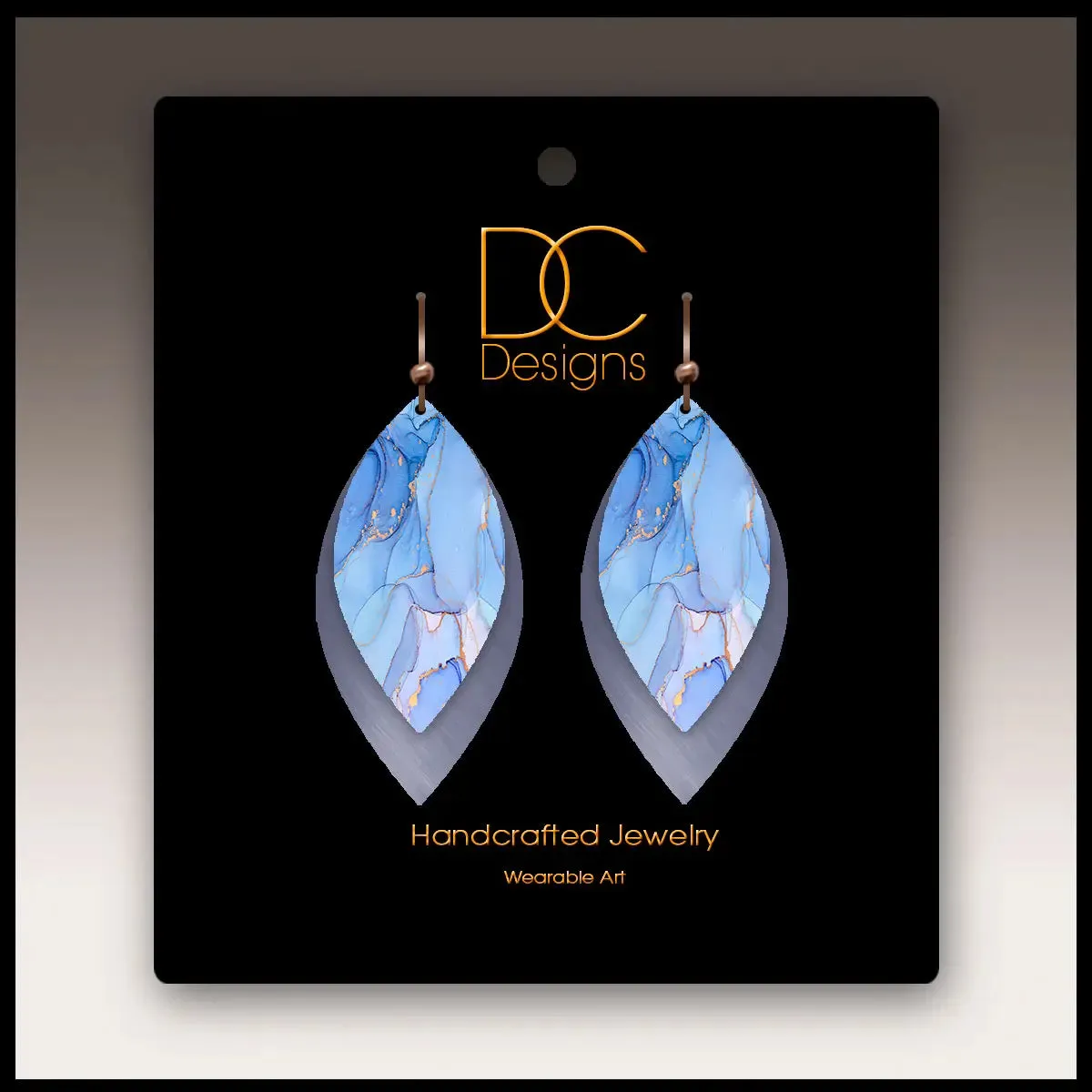 Periwinkle Layered Earrings