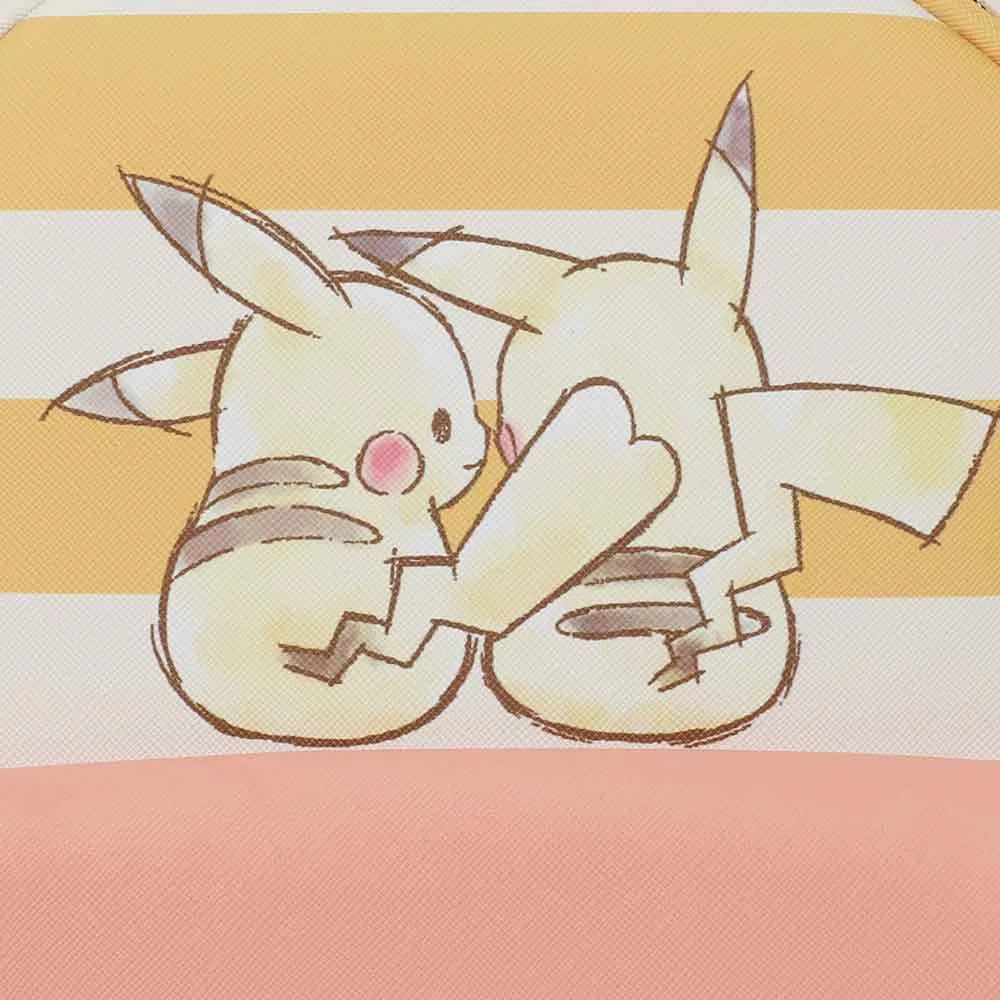 Pokemon Pikachu & Pokeball Mini Backpack & Coin Purse