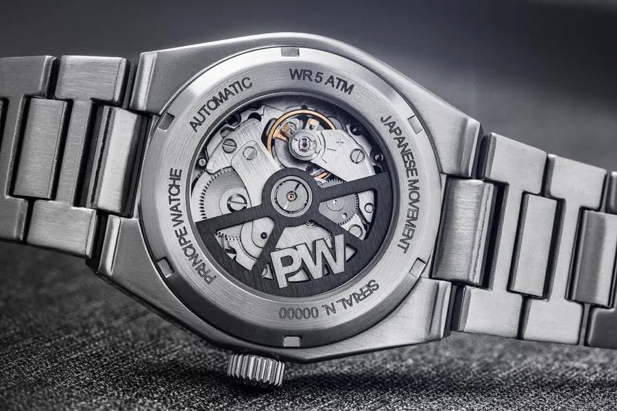 Principe Stainless Steel Silver 42 MM Automatic Men