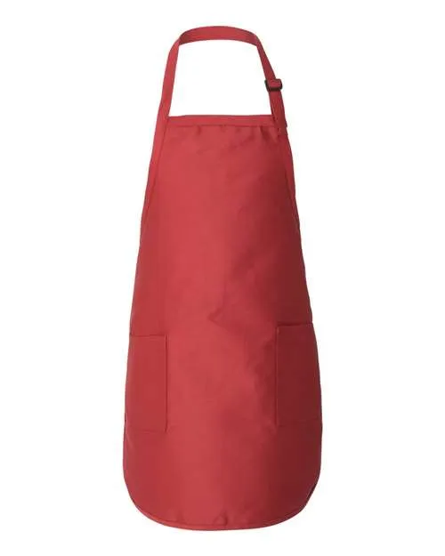 Q-Tees - Full-Length Apron with Pockets