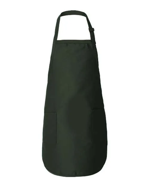Q-Tees - Full-Length Apron with Pockets
