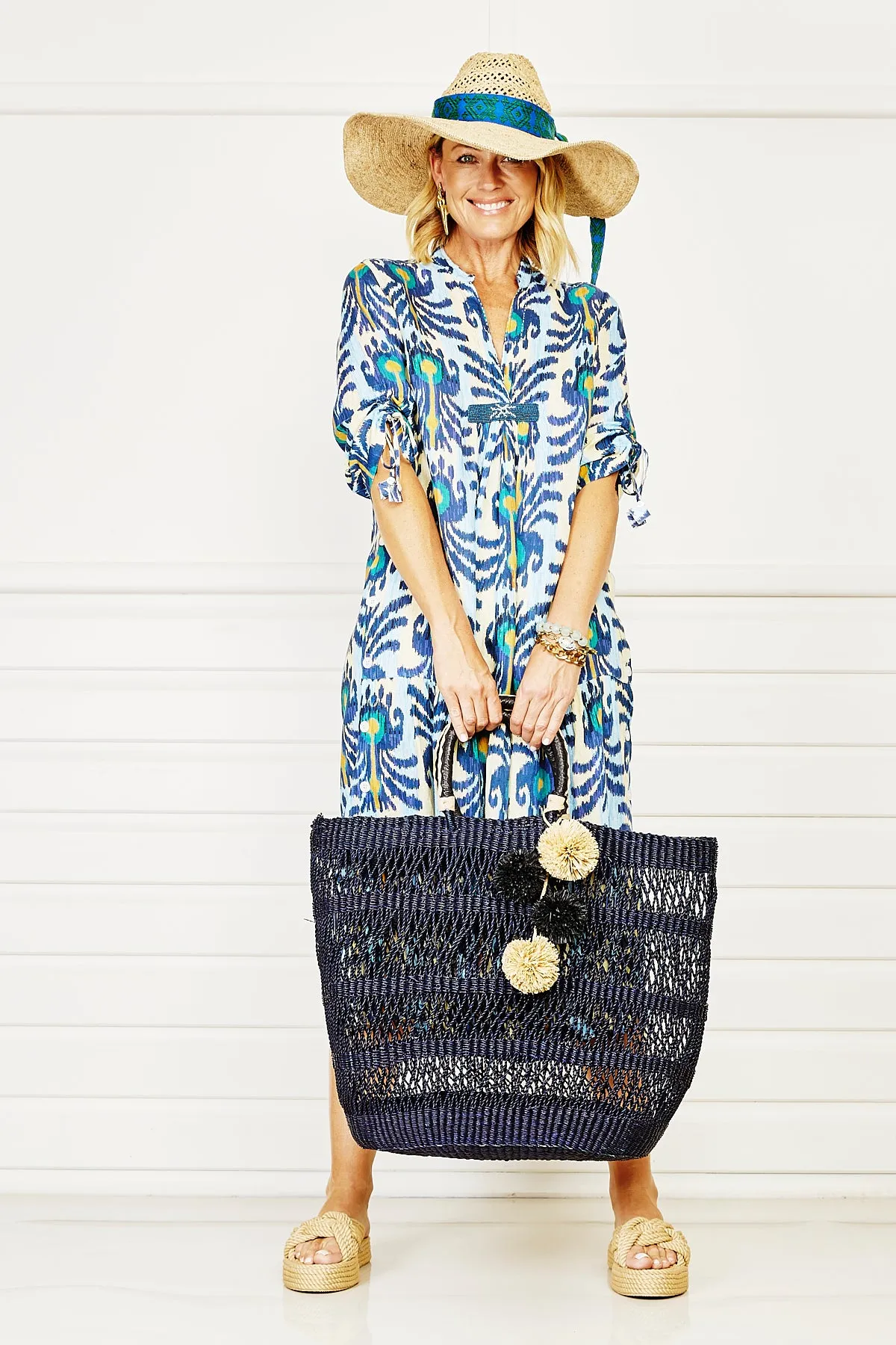 Raffia Pom Poms & Tassels - 16 colours
